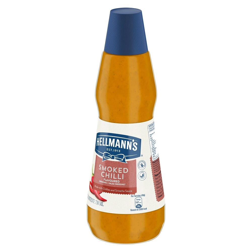 Hellmann’s Smoked Chilli Dressing - Change any of your menu’s regulars into seasonal specials – or an exciting permanent addition – with Hellmann’s innovative and trendy flavours.